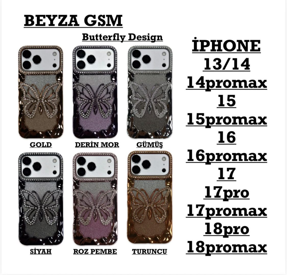 Butterfly Design Kılıf Serisi (Toptan) Cad-003