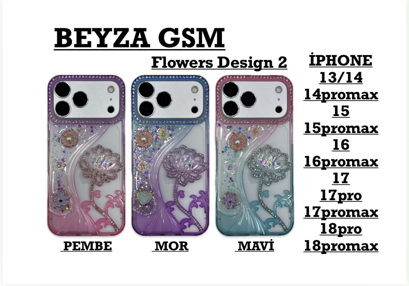 Flowers Design 2 Kılıf Serisi (Toptan) Cad-016