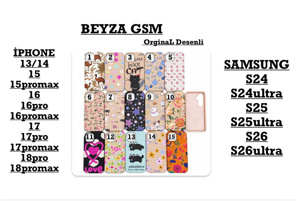 Orijinal Desenli Kılıf Serisi (Toptan) Cad-019